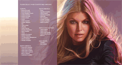 Desktop Screenshot of fergie.avon.com